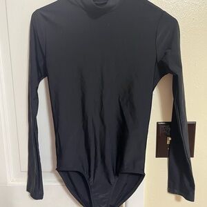 Black Long Sleeve Bodysuit
